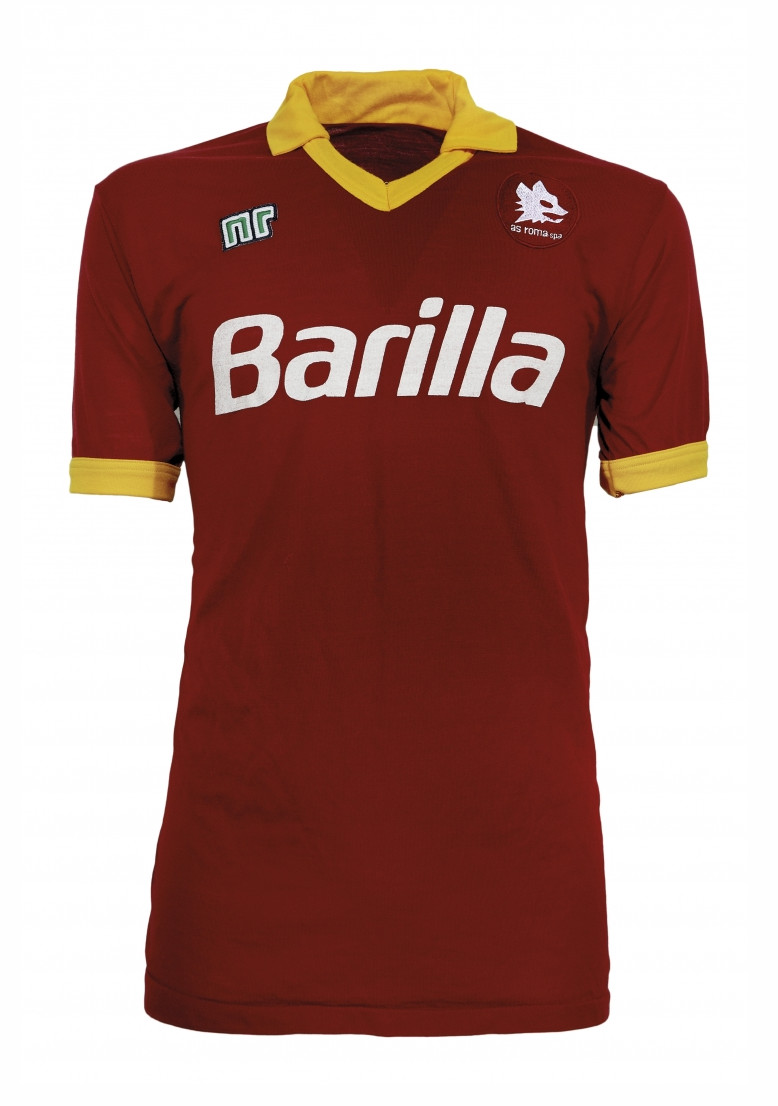 AS Roma 1988-89 Home Kit