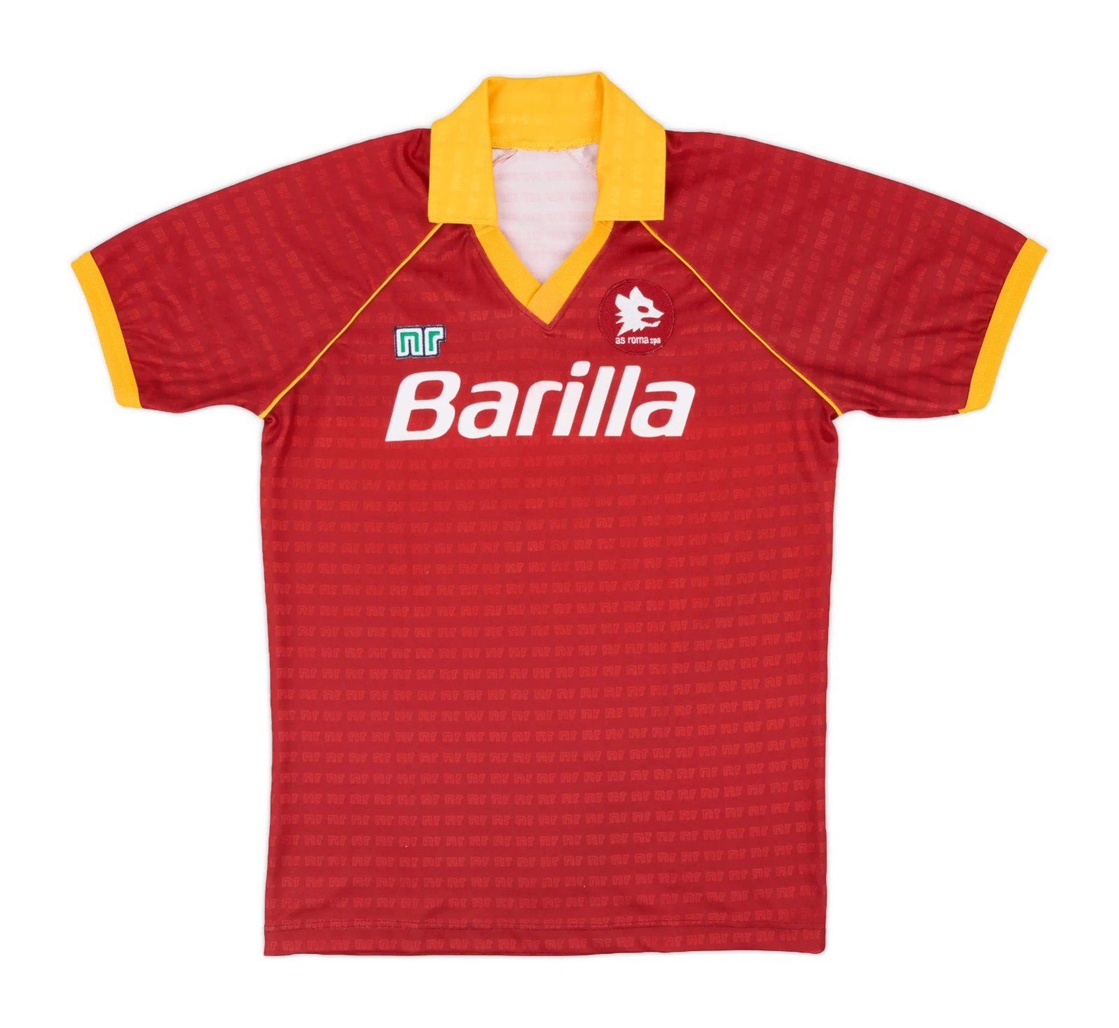 AS Roma 1990-91 Home Kit