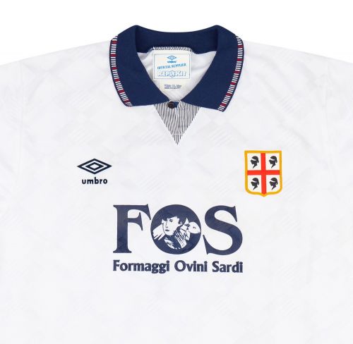 Cagliari Calcio 1991-92 Away Kit