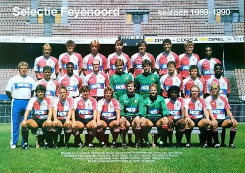 Feyenoord 1989-90 Home 2 Kit