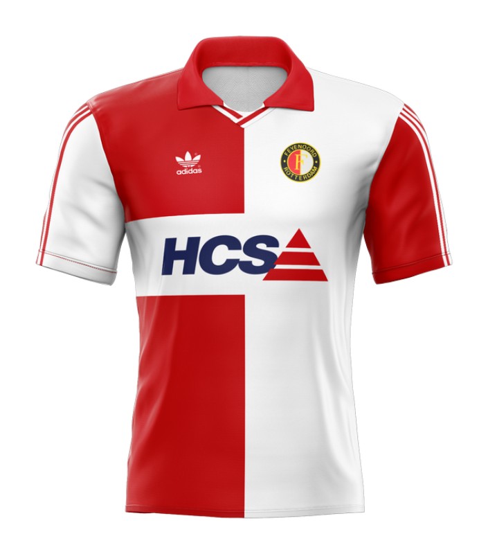 Feyenoord 1990-91 Home Kit