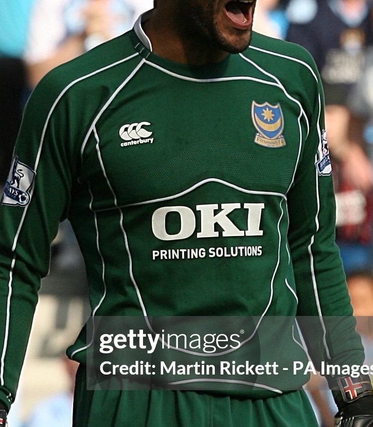 Portsmouth FC 2007-08 GK 2 Kit