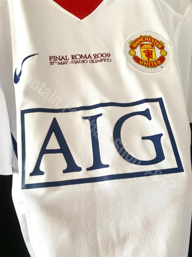 Manchester United 2008-09 Champions League Final Kit