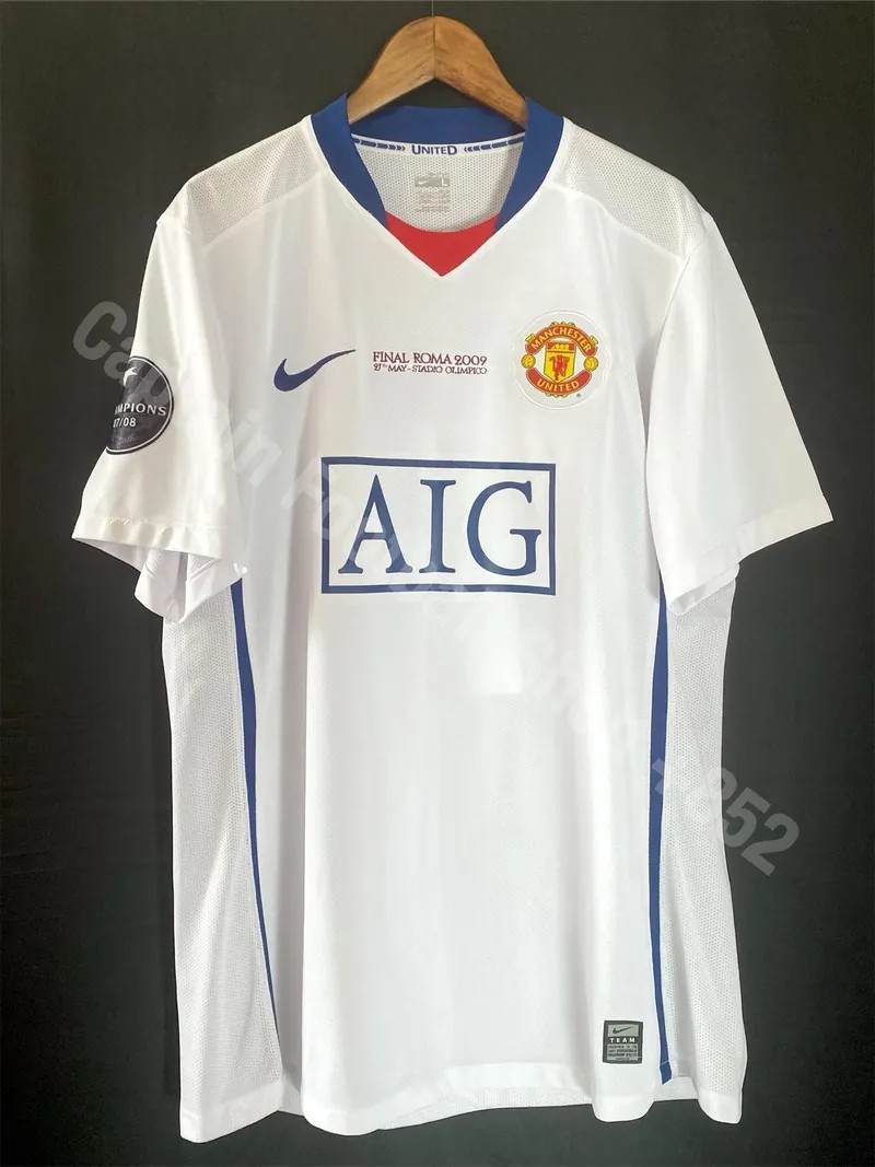 Manchester United 2008-09 Champions League Final Kit