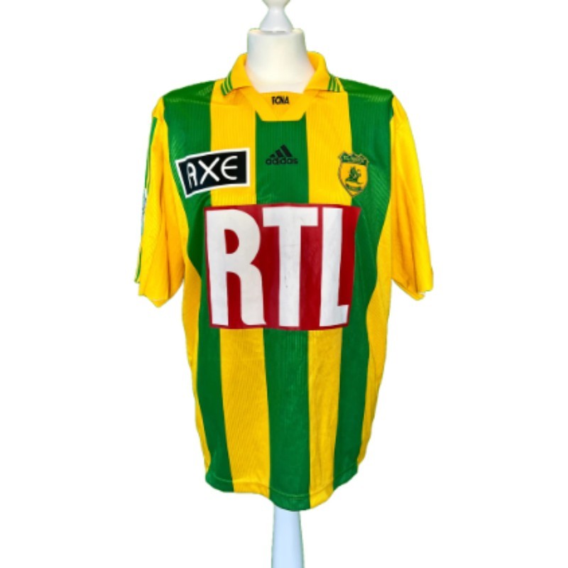 FC Nantes 1999-00 Coupe de France Home V2 Kit