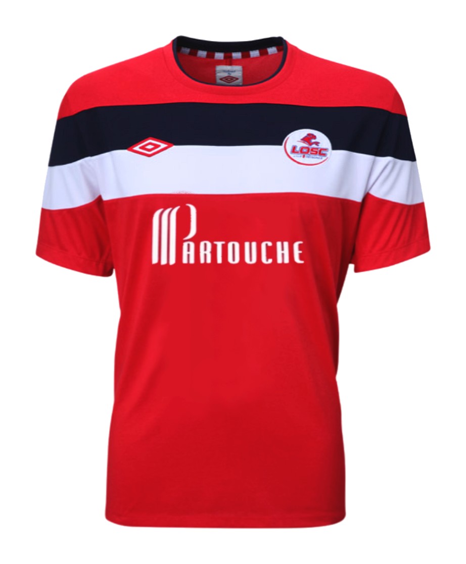 Lille LOSC 2011-12 Champions League Home Kit
