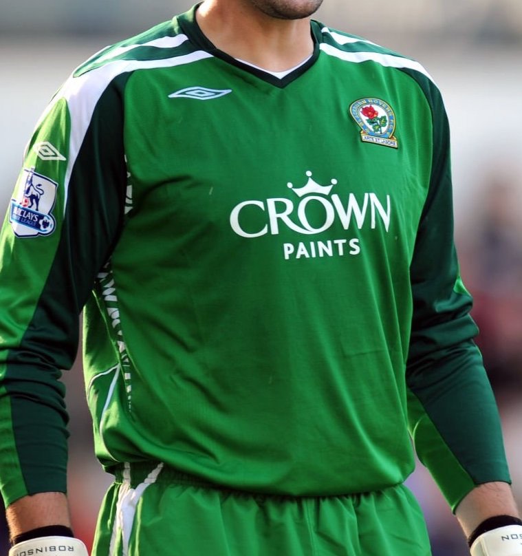 Blackburn Rovers 2008-09 GK 2 Kit