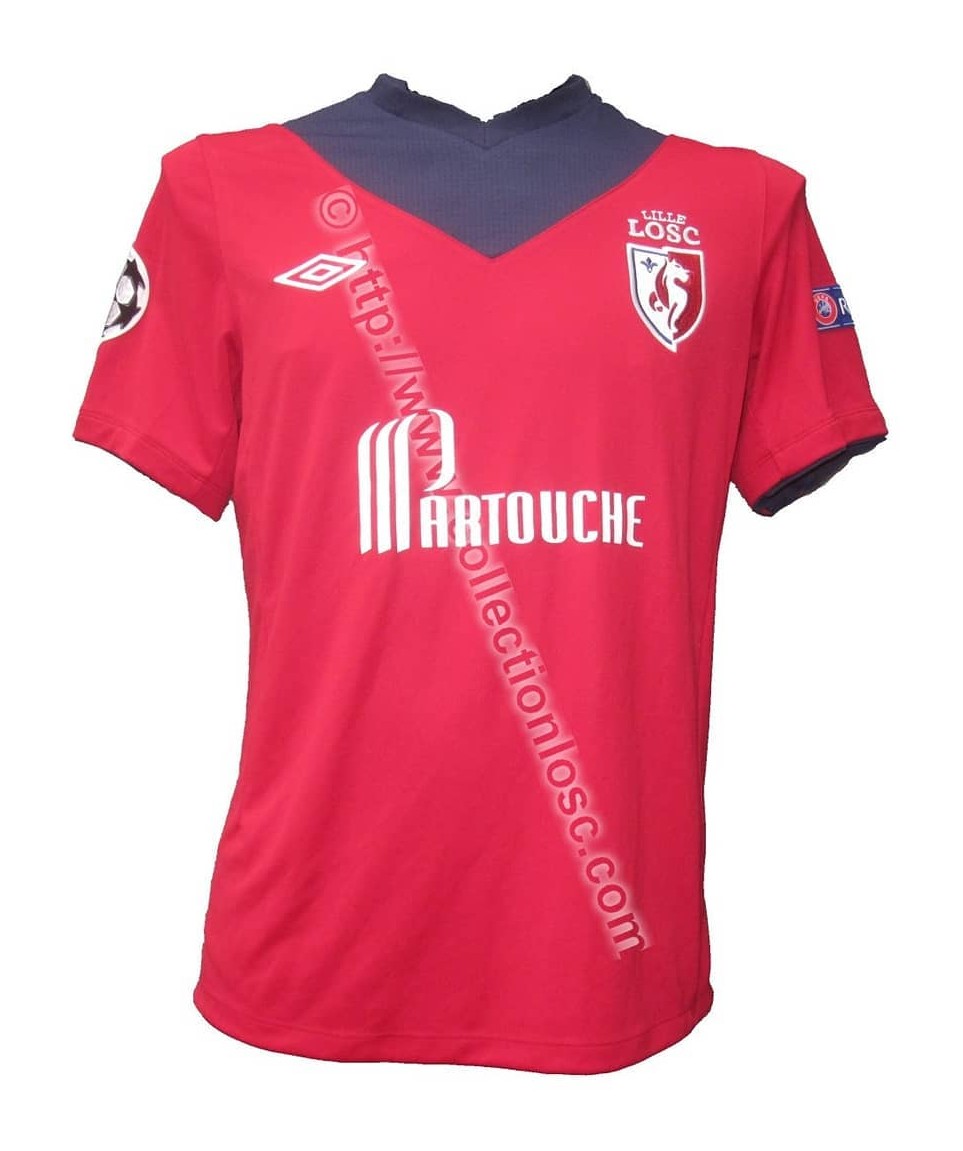 Lille LOSC 2012-13 Champions League Home Kit