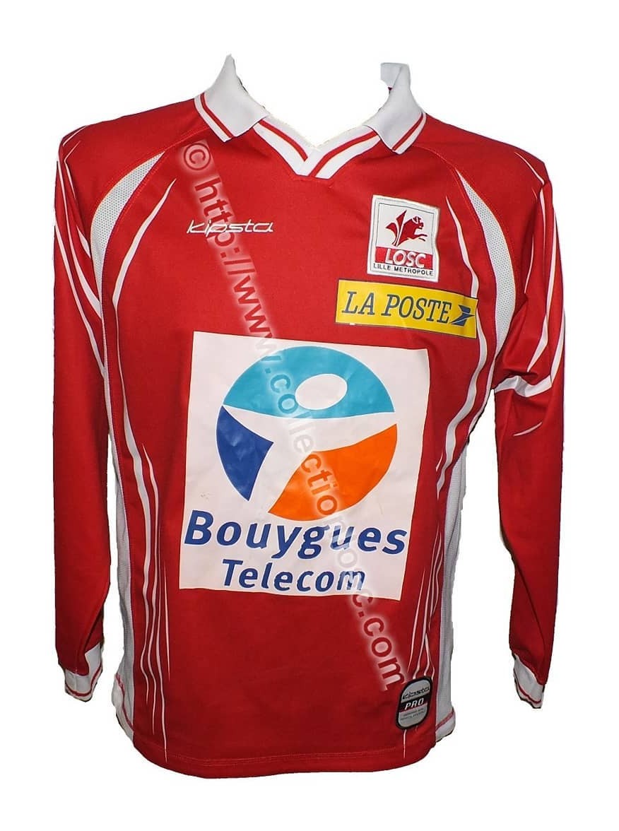Lille LOSC 2001-02 Coupe de la Ligue Home Kit