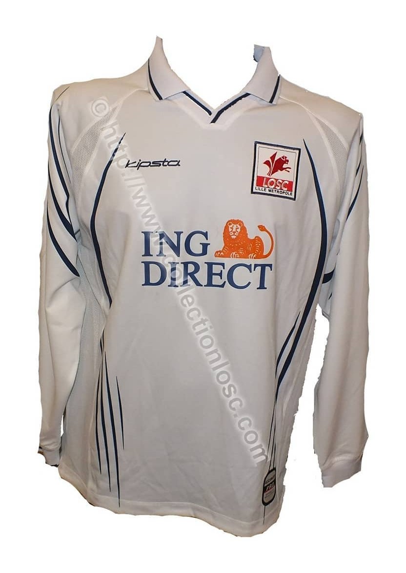 Lille LOSC 2001-02 European Away Kit