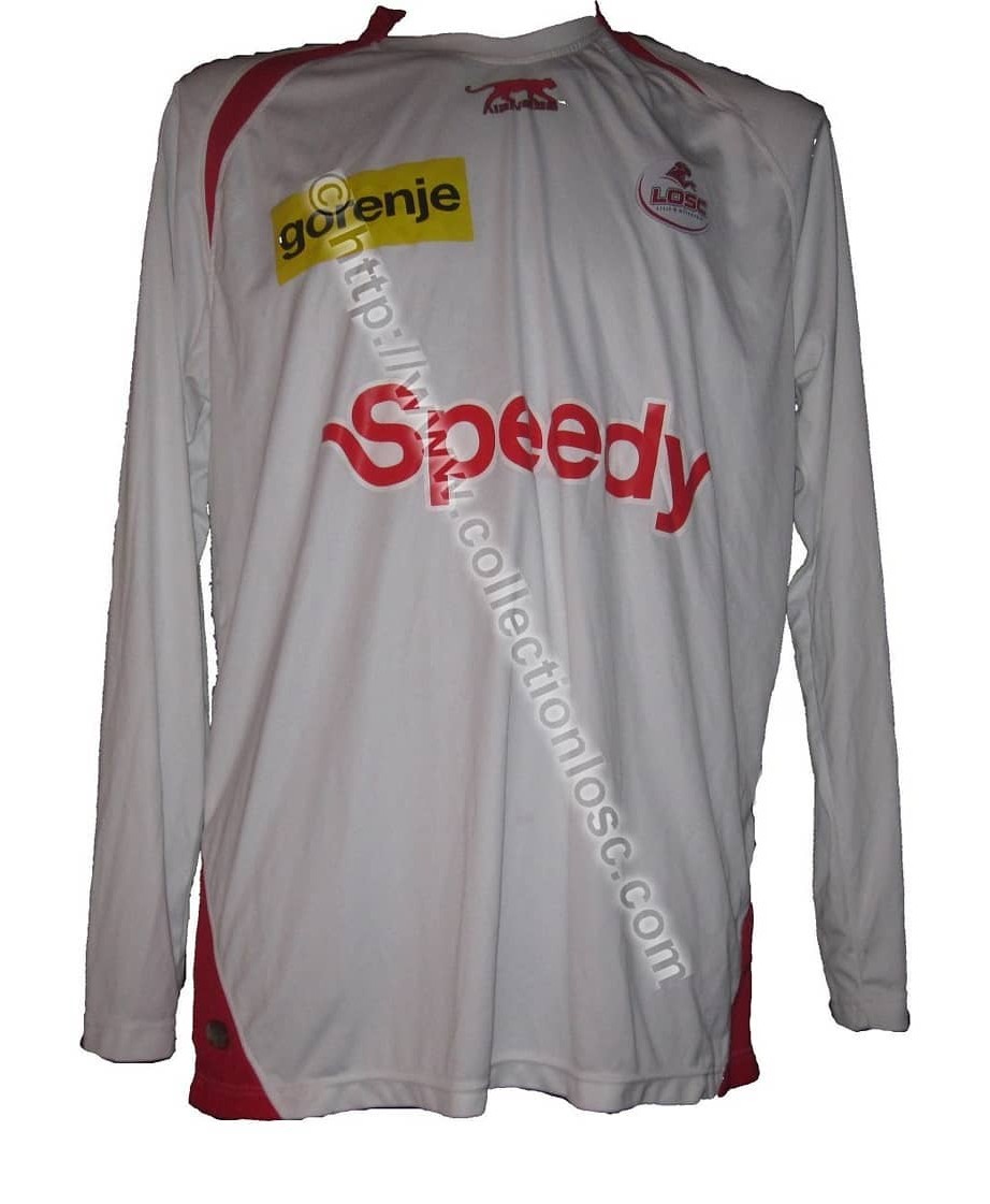 Lille LOSC 2007-08 Coupe de la Ligue Away Kit
