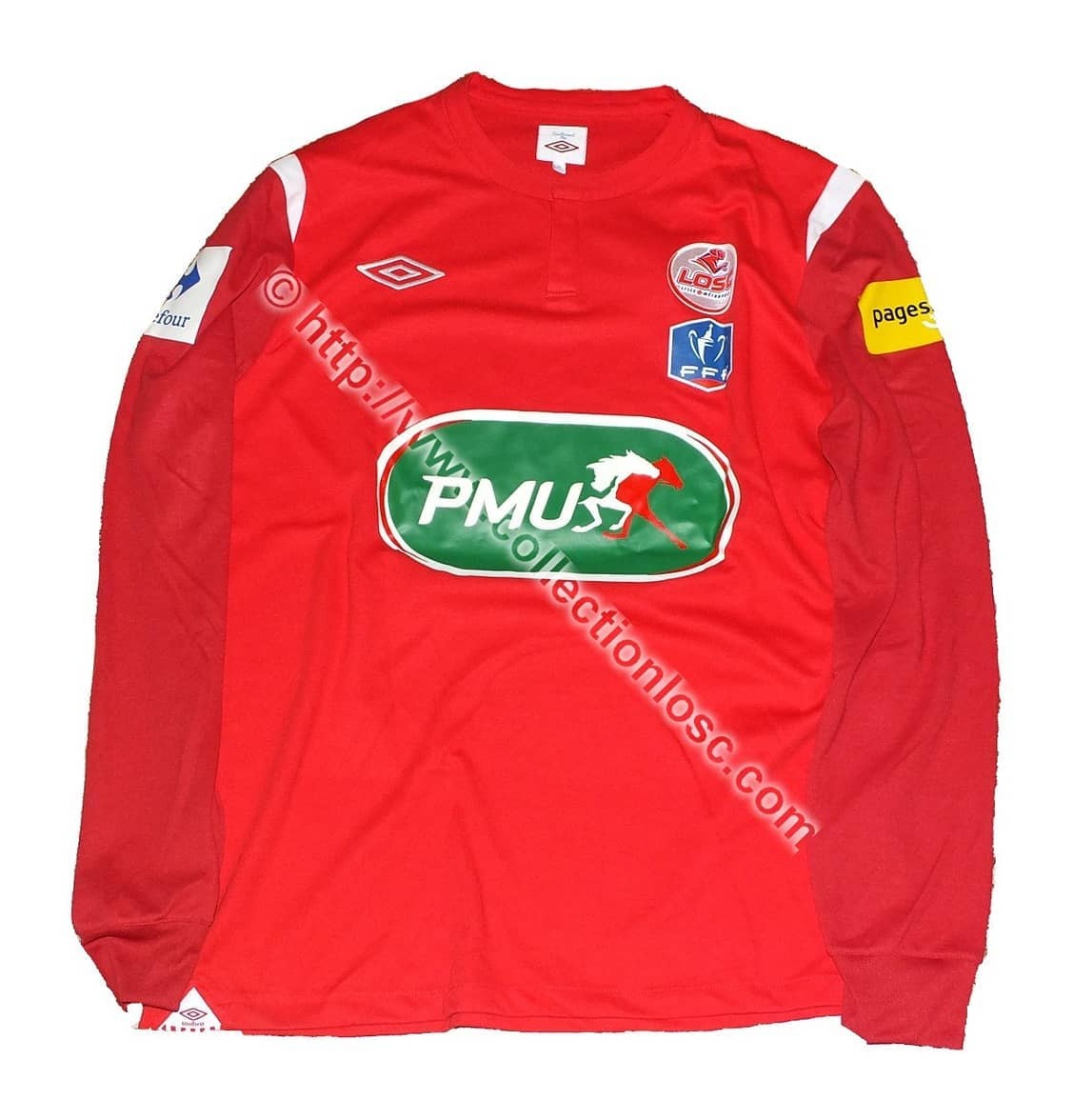 Lille LOSC 2010-11 Coupe de France Home Kit