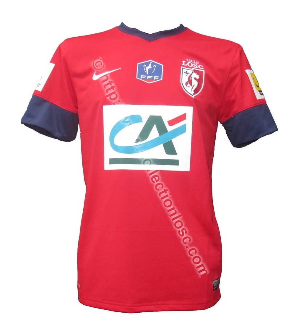 Lille LOSC 2013-14 Coupe de France Home Kit