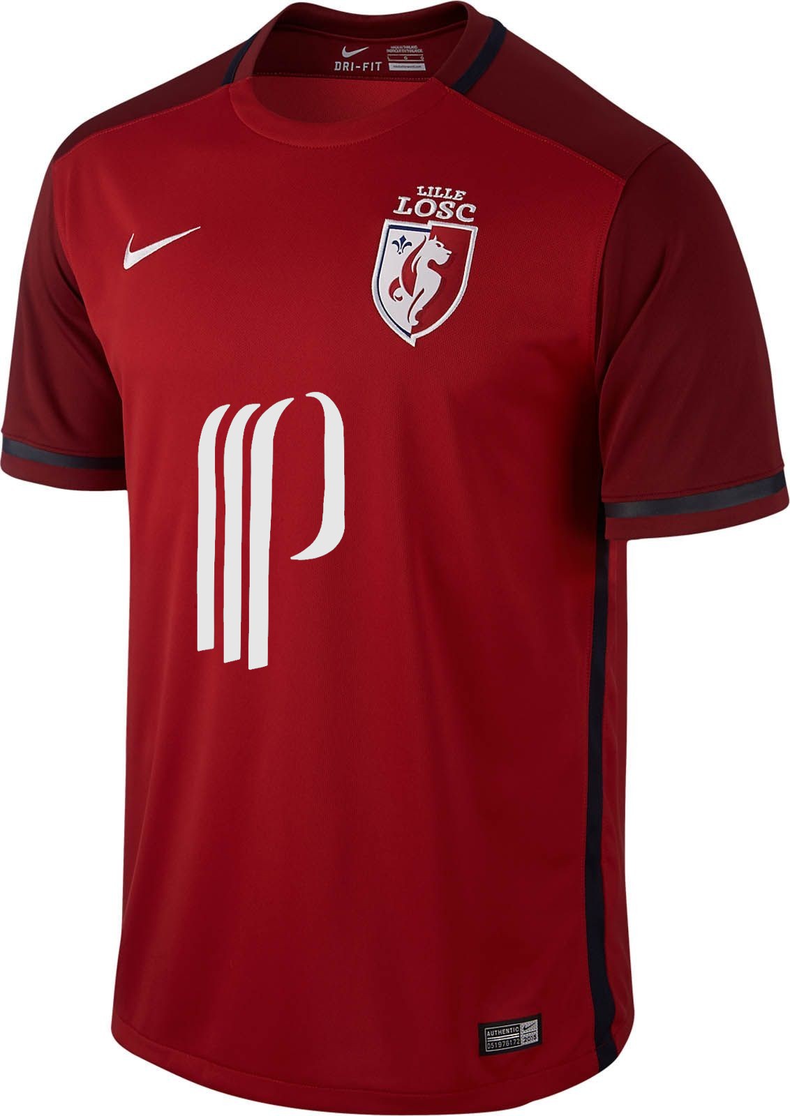 Lille LOSC 2015-16 Home Kit