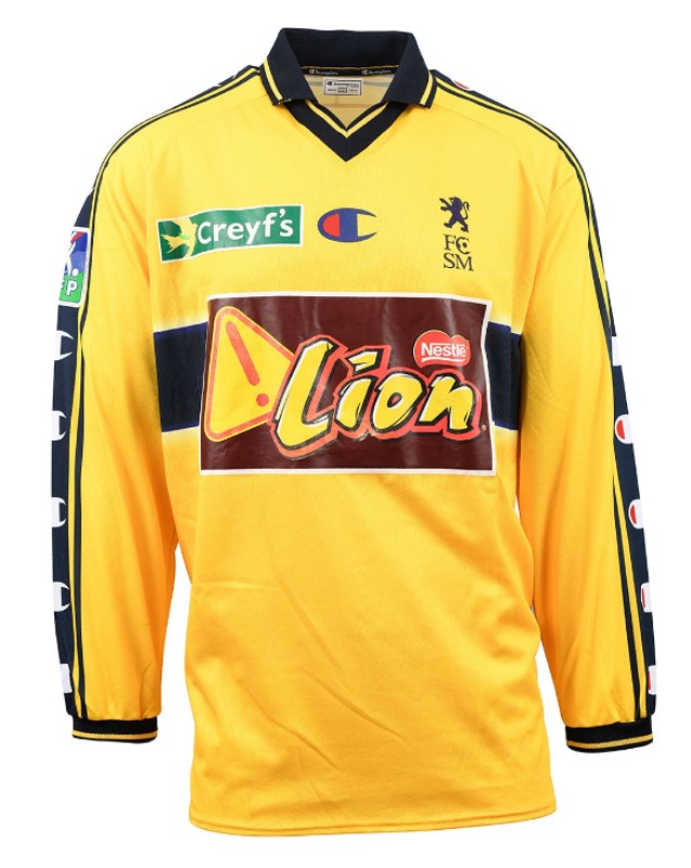 Sochaux-Montbéliard 2003-04 Coupe de la Ligue Home Kit