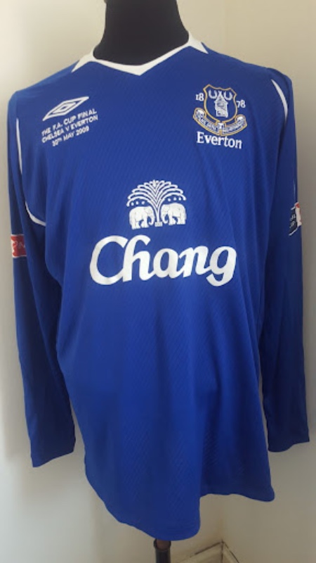 Everton FC 2008-09 FA Cup Final Kit