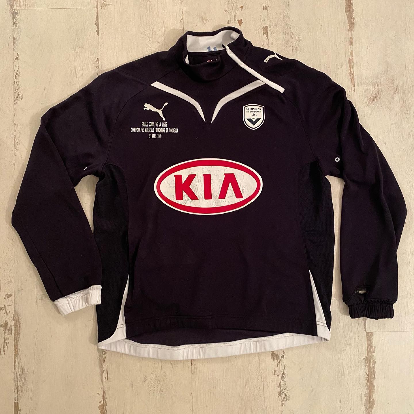 Girondins Bordeaux 2009-10 Coupe de la Ligue Final Kit