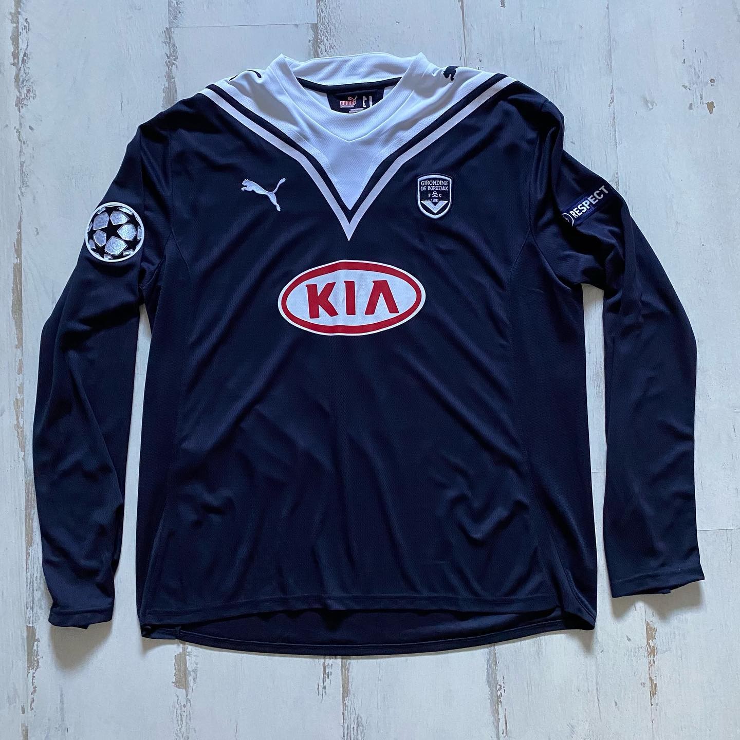 Girondins Bordeaux 2009-10 Champions League Home Kit
