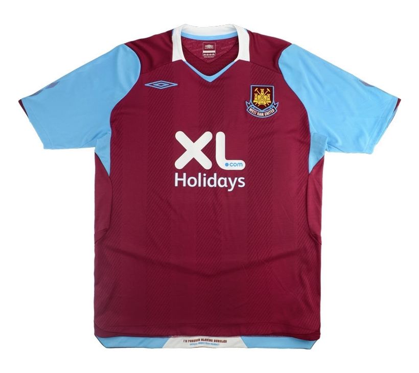 West Ham United 2008-09 Home V2 Kit