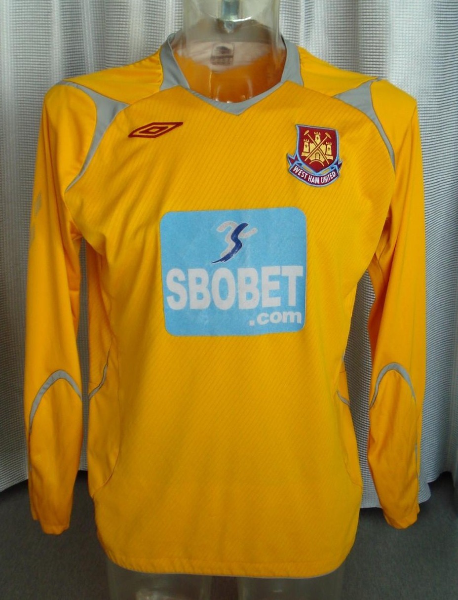 West Ham United 2008-09 GK 1 Kit