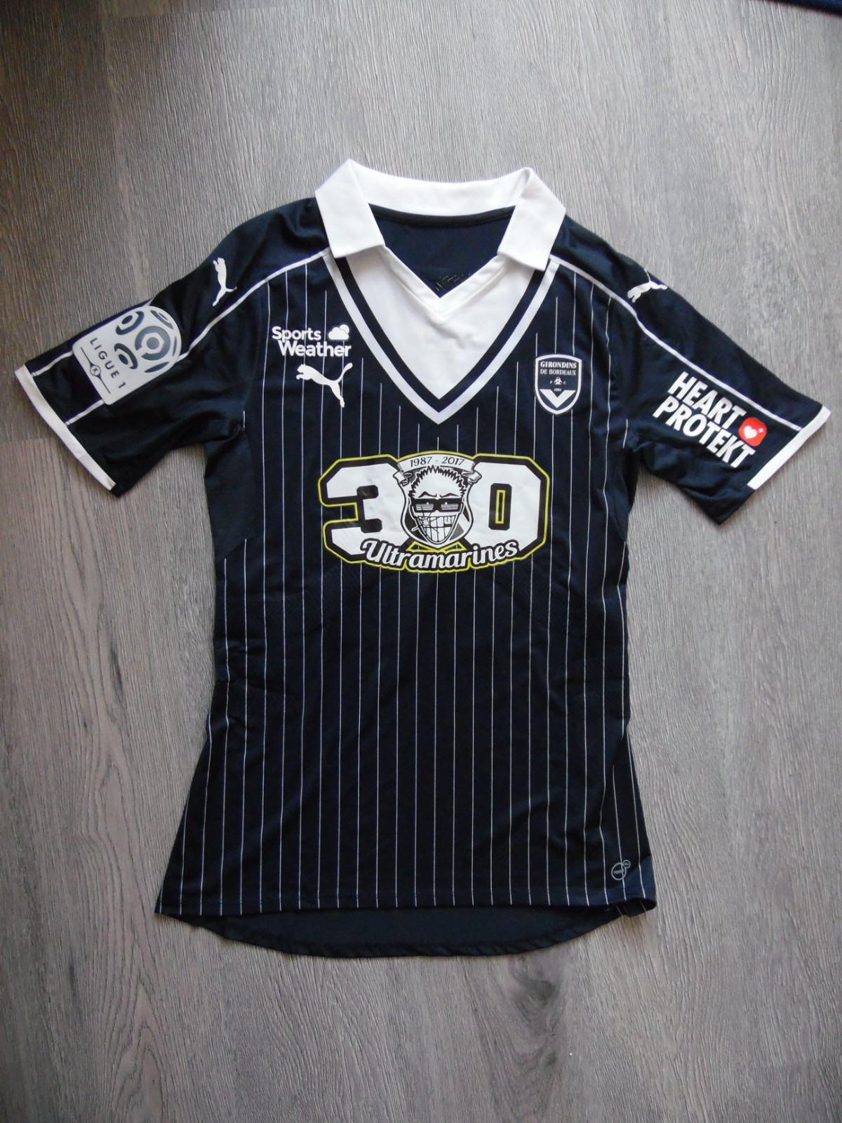 Girondins Bordeaux 2016-17 Home 3 Kit