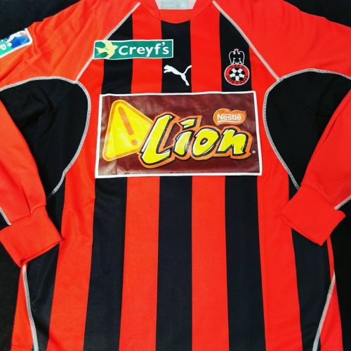 Nice 2003-04 Coupe de la Ligue Home Kit