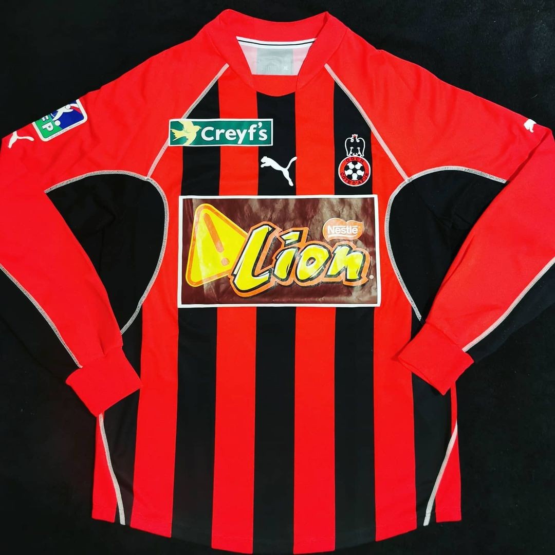 Nice 2003-04 Coupe de la Ligue Home Kit