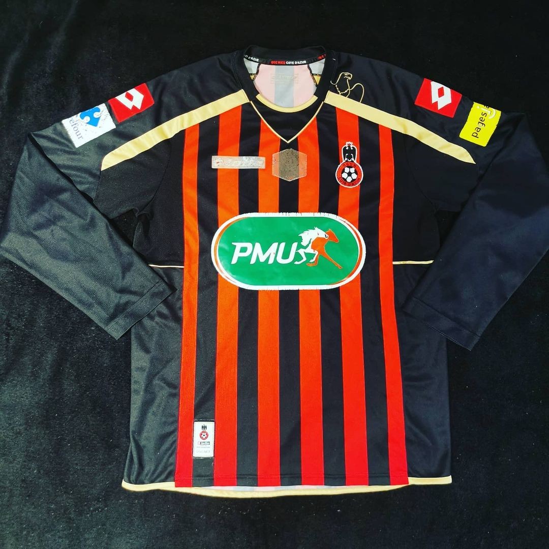 Nice 2010-11 Coupe de France Home Kit