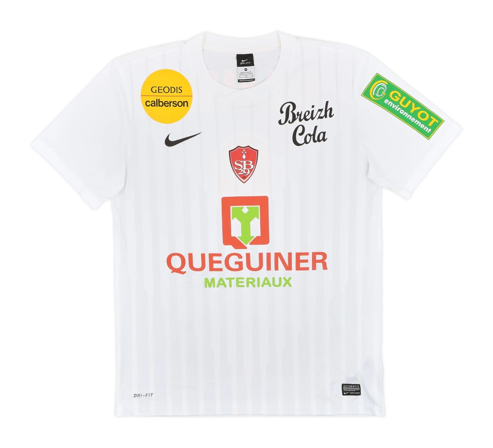 Stade Brestois 2012-13 Home Kit