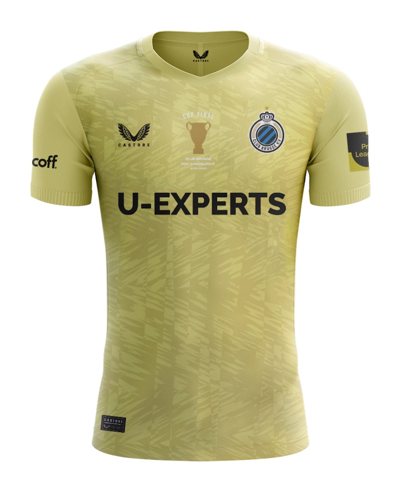 Club Brugge 2024-25 GK Belgian Cup Final Kit