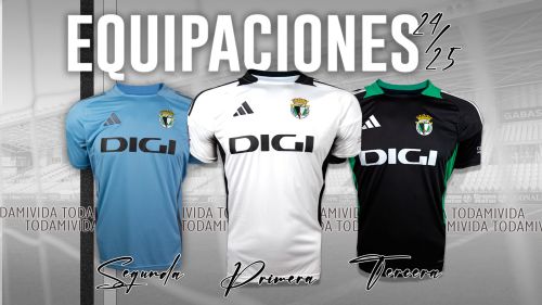 Burgos CF 2024-25 Home Kit
