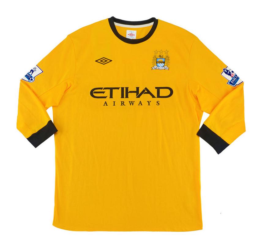 Manchester City 2009-10 GK 2 Kit