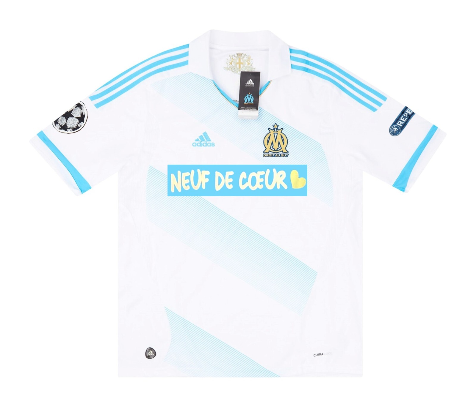 Olympique Marseille 2011-12 Champions League Home Kit