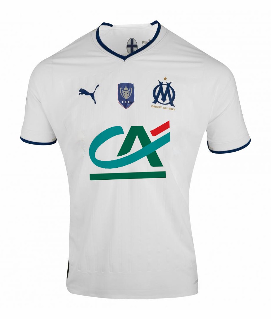 Olympique Marseille 2022-23 Coupe de France Home Kit