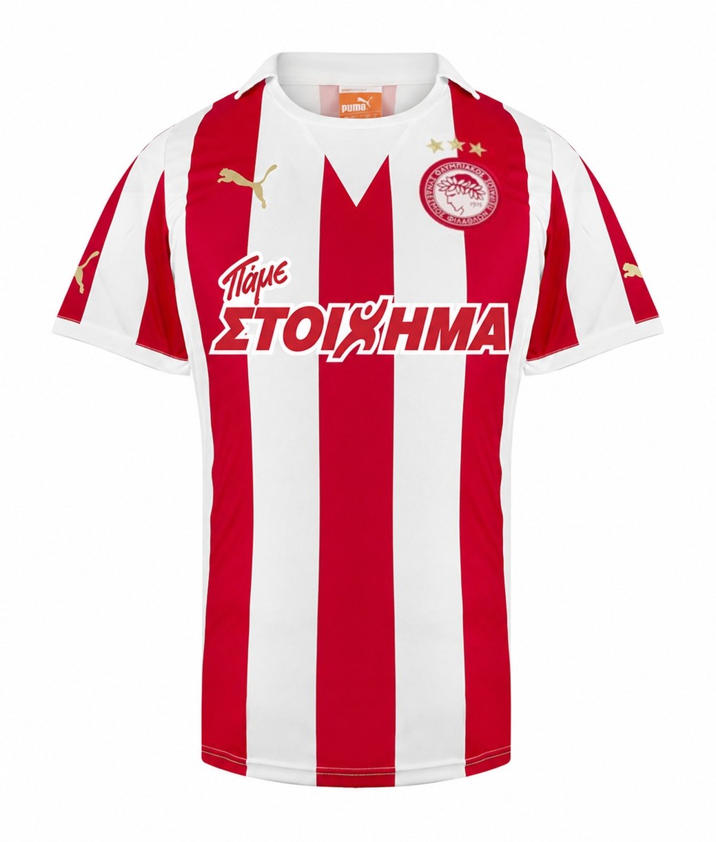 Olympiacos Piraeus 2011-12 Home Kit
