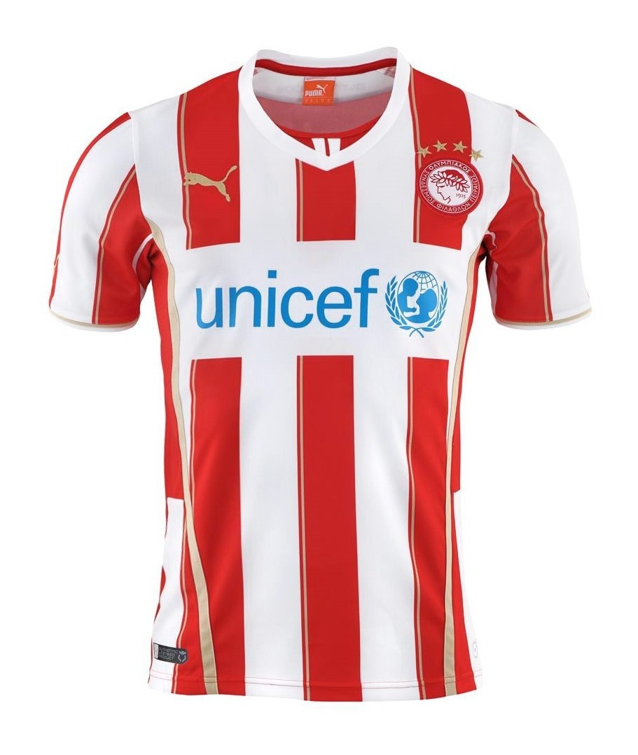 Olympiacos Piraeus 2014-15 Home Kit