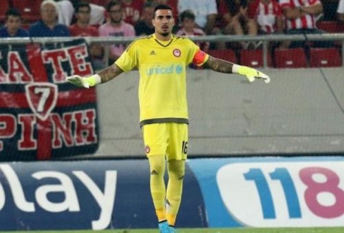 Olympiacos Piraeus 2015-16 GK 2 Kit