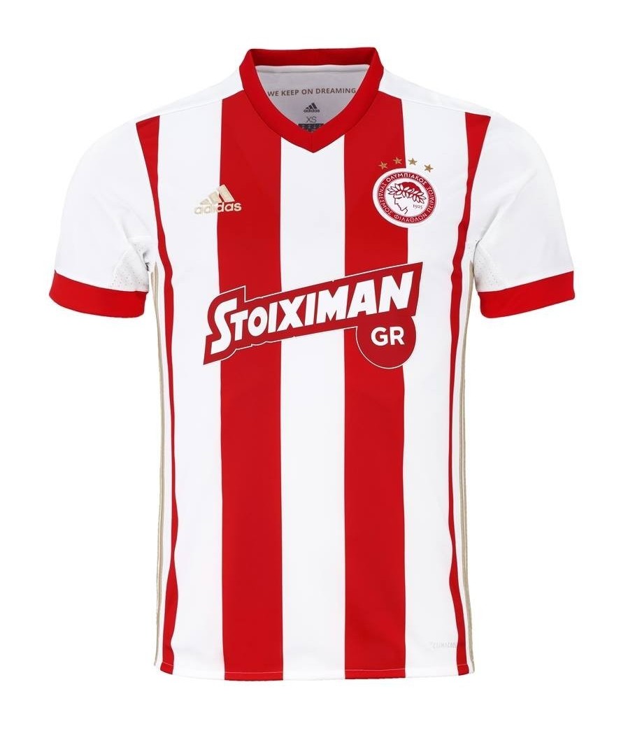 Olympiacos Piraeus 2017-18 Home Kit