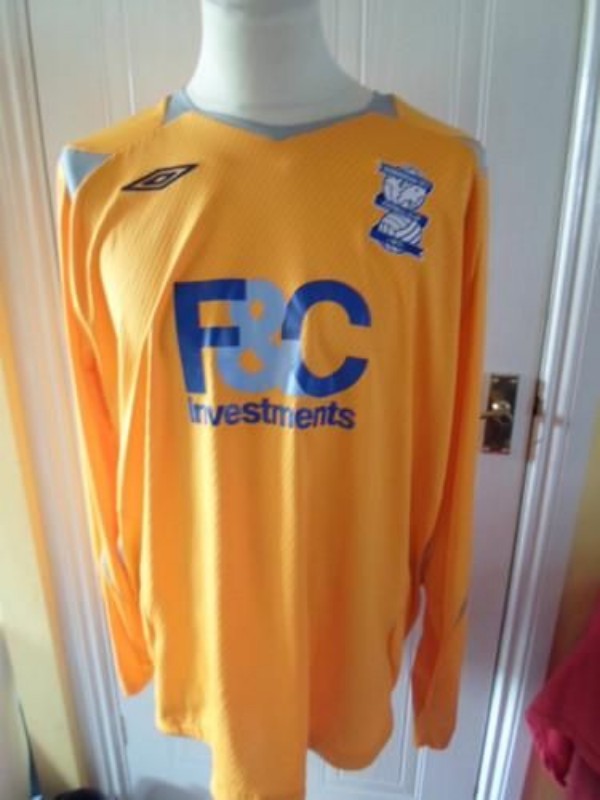 Birmingham City 2009-10 GK Away Kit