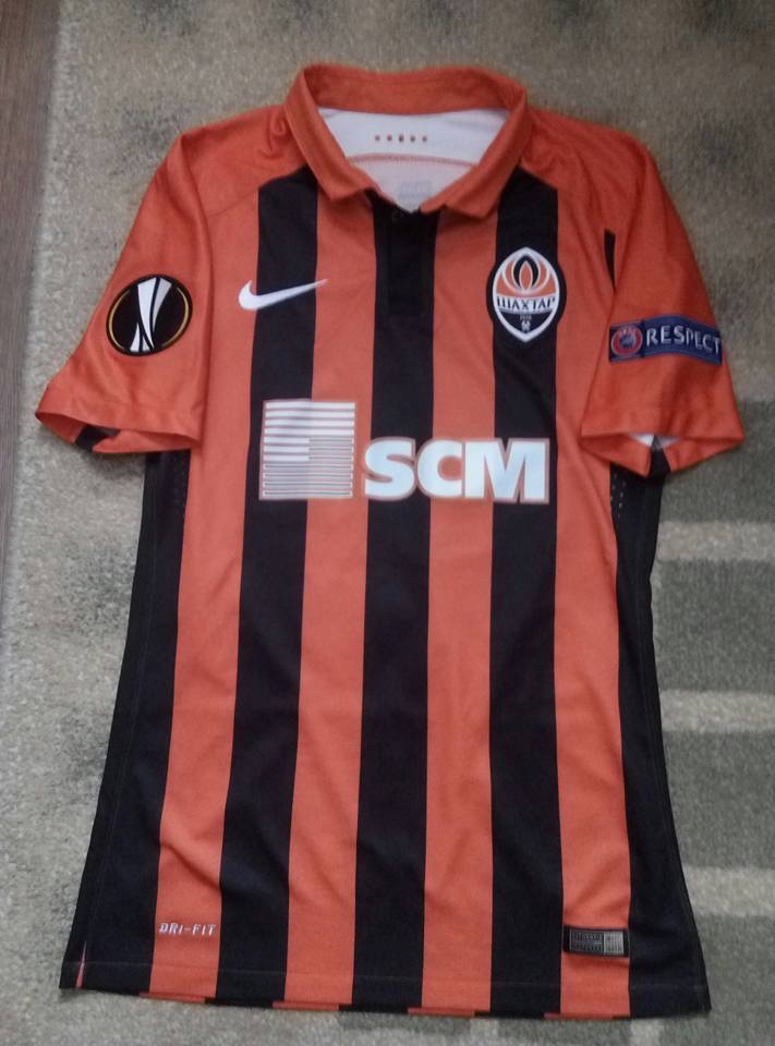 Shakhtar Donetsk 2015-16 European Home Kit