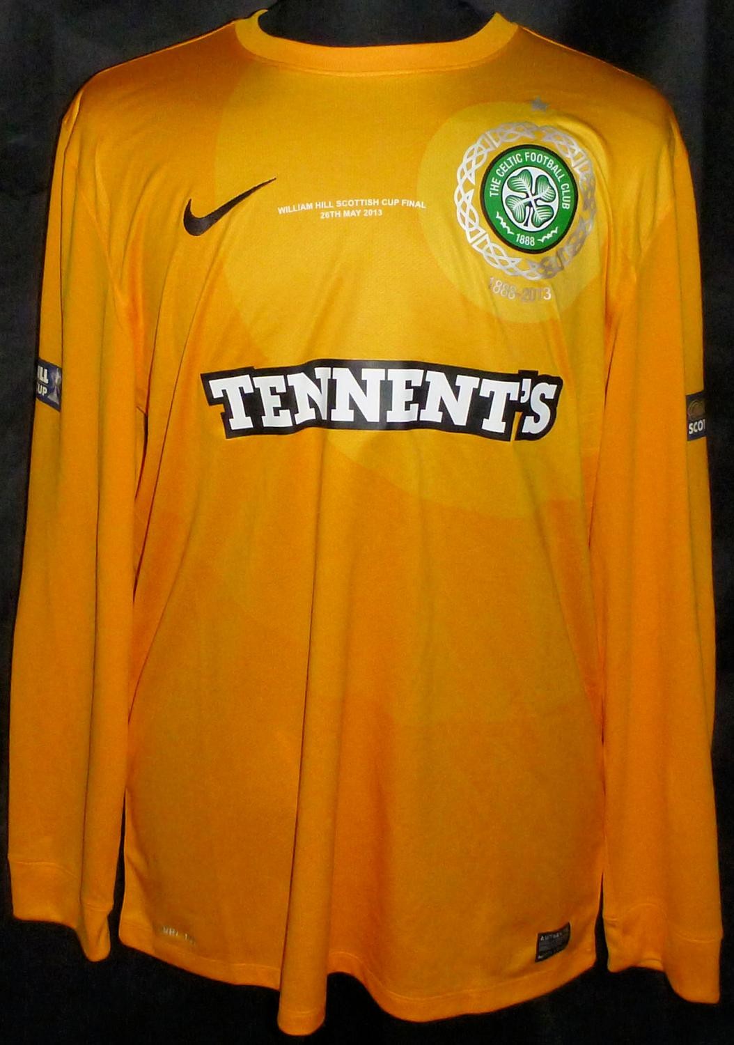 Celtic FC 2012-13 Scottish Cup Final GK Kit