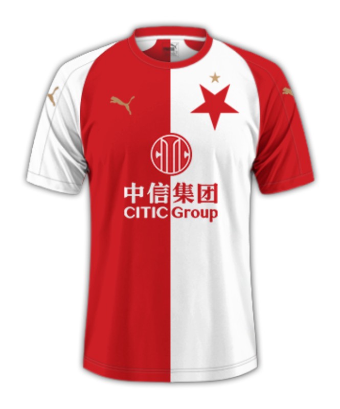 Slavia Praha 2019-20 Home Kit