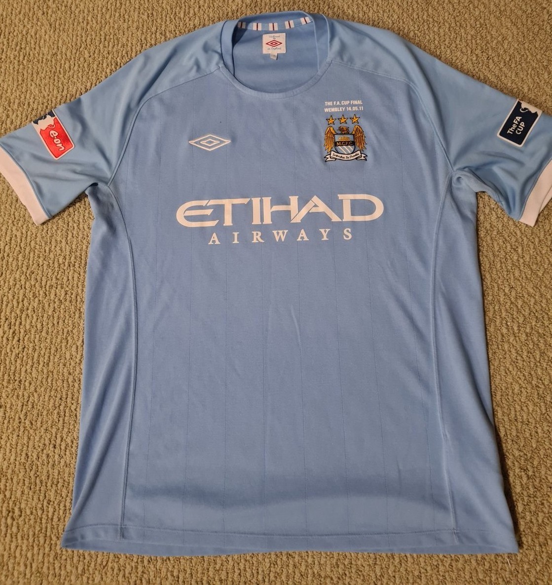 Manchester City 2010-11 FA Cup Final Kit