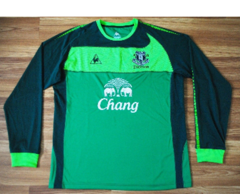 Everton FC 2010-11 GK Home Kit