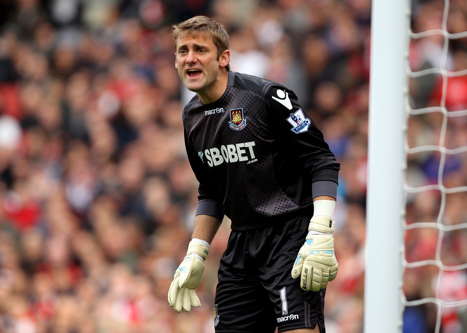 West Ham United 2010-11 GK Home Kit
