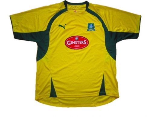 Plymouth Argyle 2007-08 Away Kit