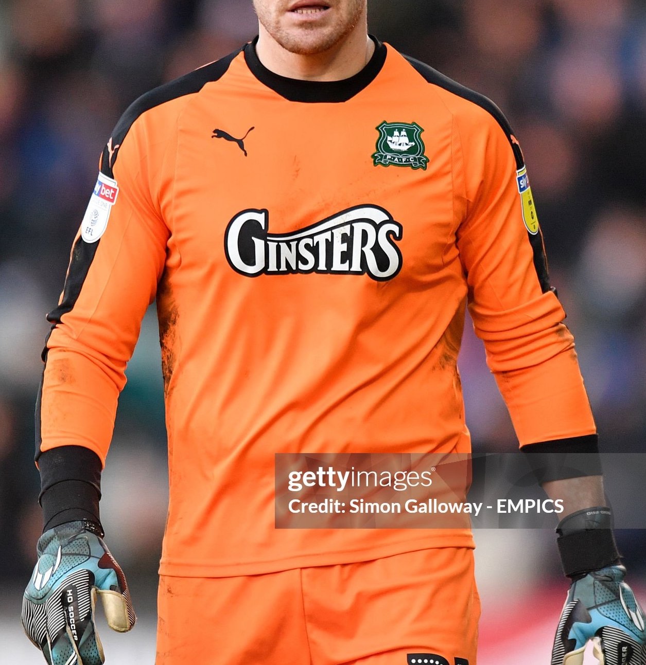 Plymouth Argyle 2018-19 GK Home Kit
