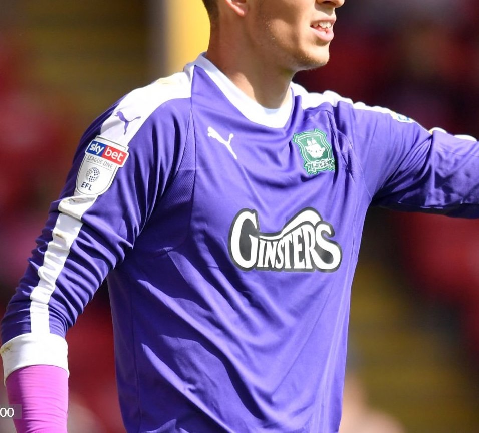 Plymouth Argyle 2018-19 GK Away Kit