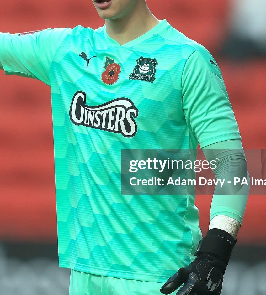 Plymouth Argyle 2020-21 GK Third V2 Kit