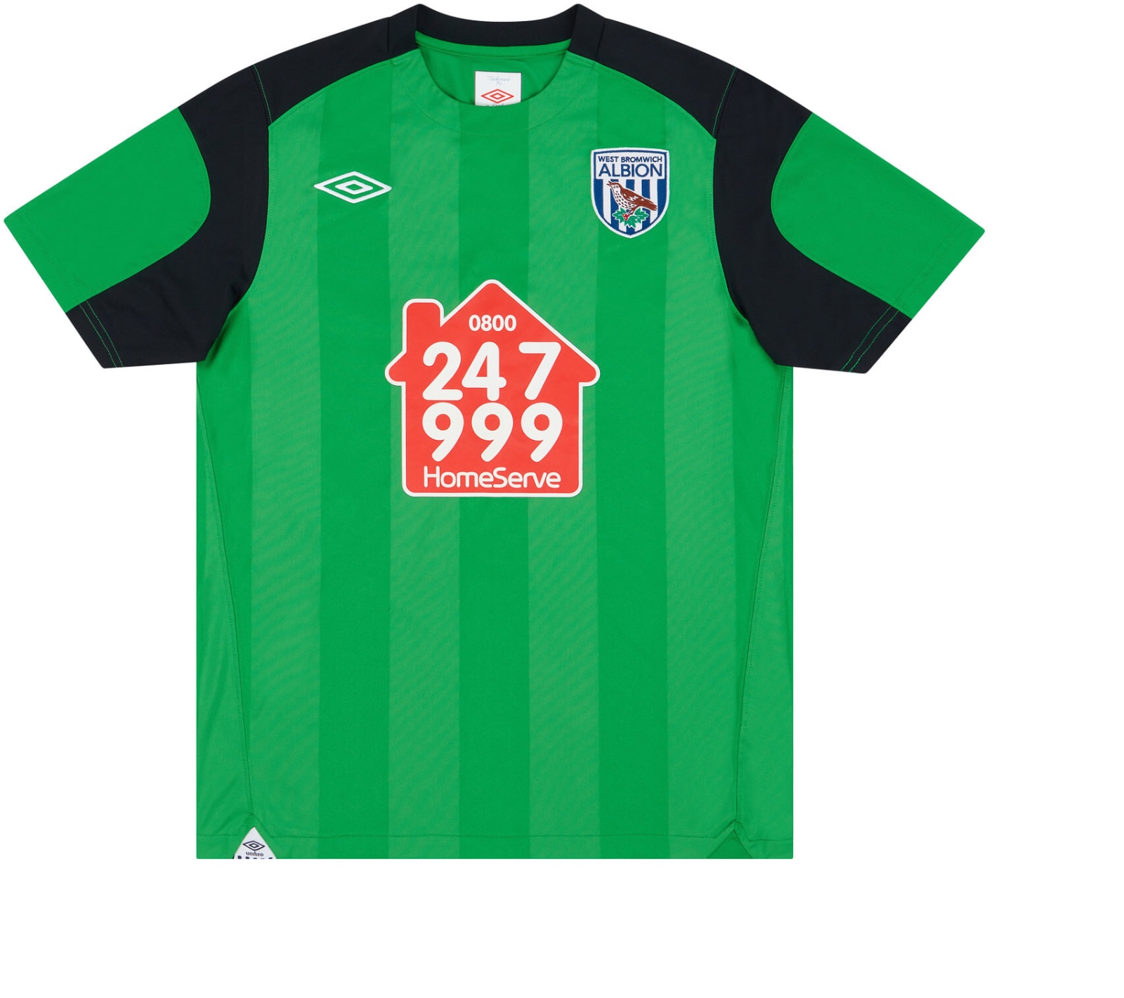 West Bromwich Albion 2010-11 GK Home Kit